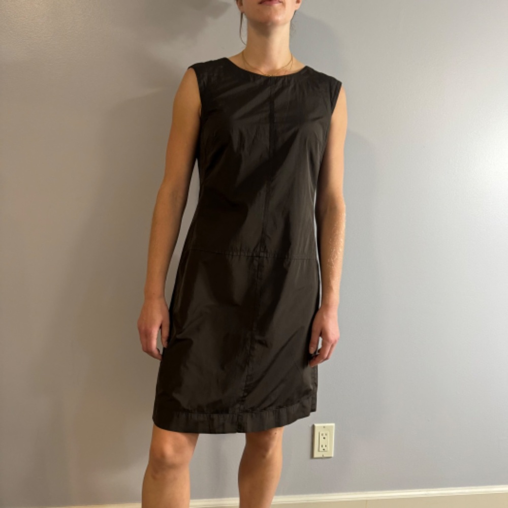 Comrags Sleevless Brown Dress